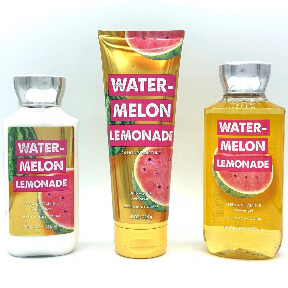 Bath and Body Works Watermelon Lemonade Trio Set